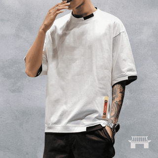 Kanji Oversized Japanese Streetwear Shirt