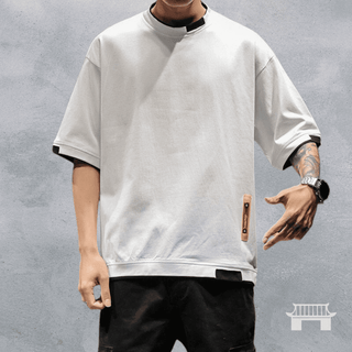 Kanji Oversized Japanese Streetwear Shirt