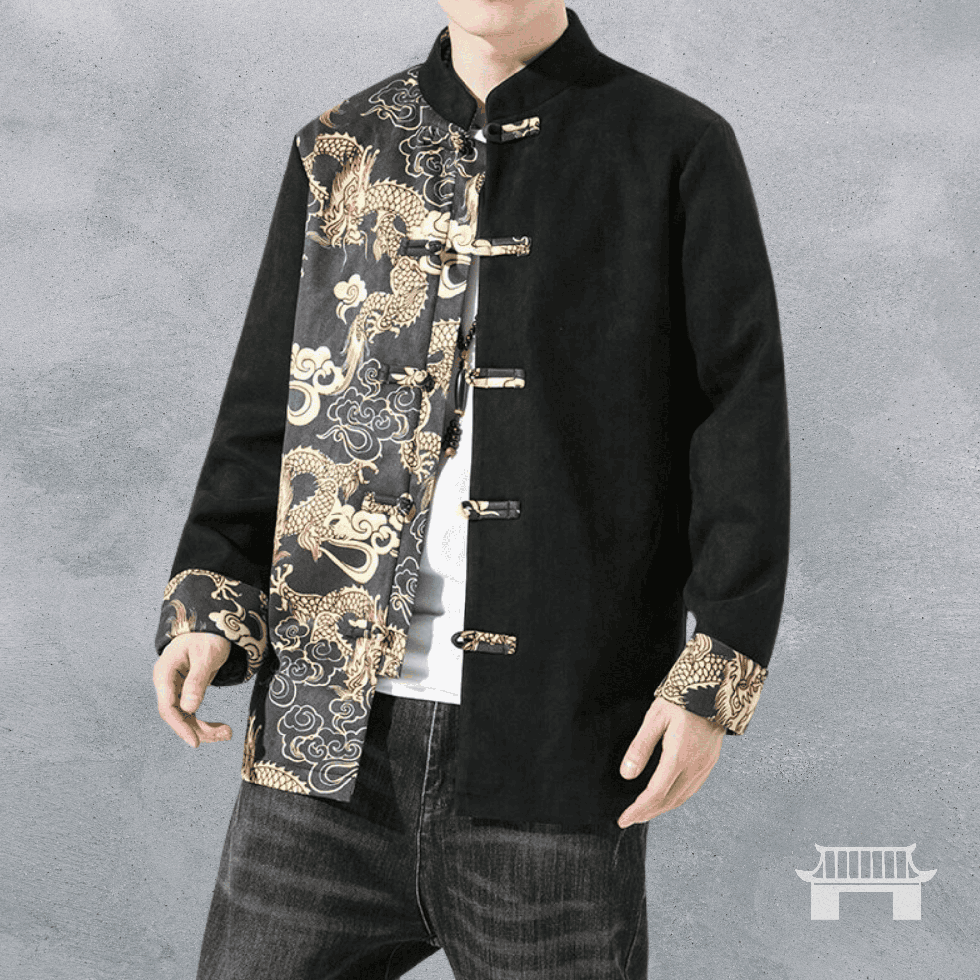 Huiqing Hanfu Tang Suit Jacket