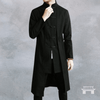 Ziran Classic Black Kimono Trench Coat